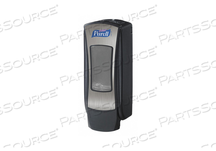 SANITIZER DISPENSER 1250ML CHROME/BLACK by Purell