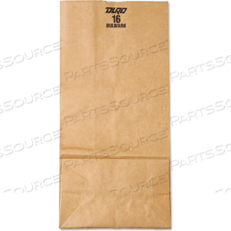 GROCERY PAPER BAGS 7-3/4" X 4-13/16" X 16" BROWN - 250 PACK by United Stationers Supply