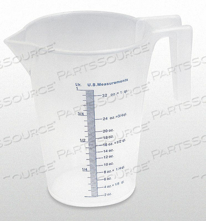 MEASURING CONTAINER FIXED SPOUT 1 QUART by Funnel King MEASURING CONTAINER FIXED SPOUT 1 QUART by Funnel King