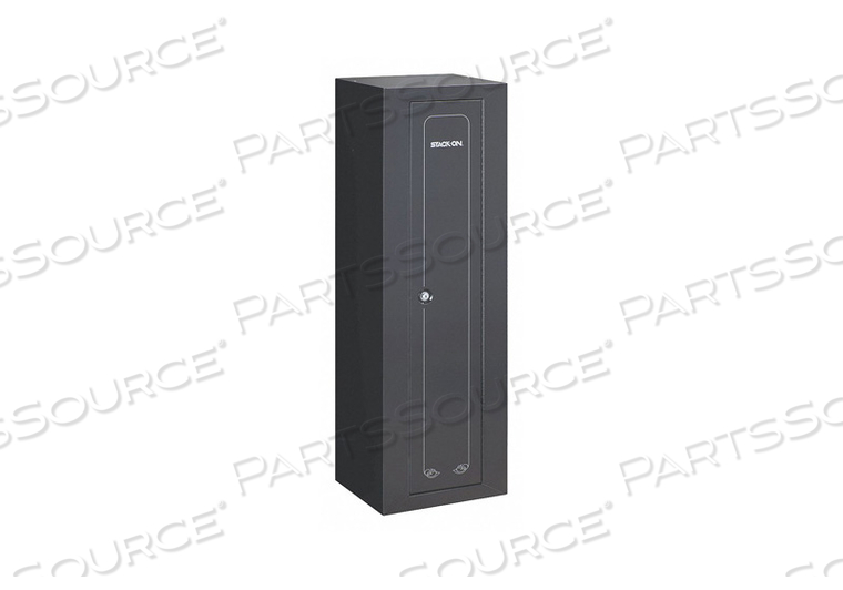 WEAPON STORAGE CABINET RIFLE STYLE BLK by Stack-On WEAPON STORAGE CABINET RIFLE STYLE BLK by Stack-On