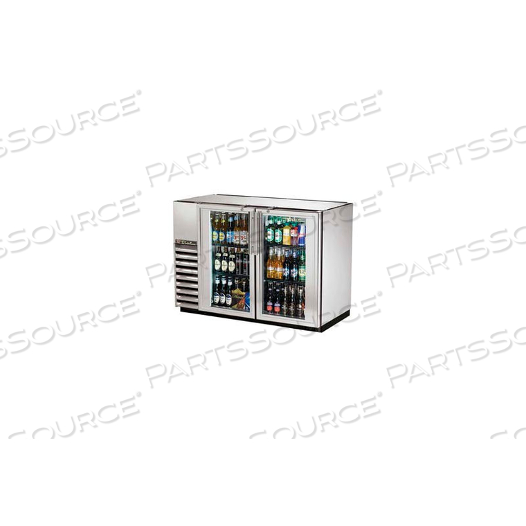 TBB-24GAL-48G-S BACK BAR COOLER 2 SECTION - 47-7/8"W X 24-1/4"D X 34-1/4"H by True Food Service Equipment