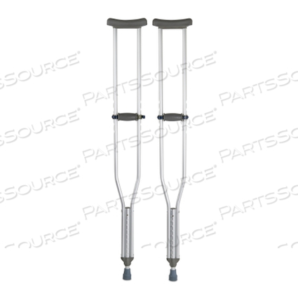 TALL ADULT UNDERARM CRUTCHES, 5 FT. 10 IN. - 6 FT. 6 IN. by McKesson TALL ADULT UNDERARM CRUTCHES, 5 FT. 10 IN. - 6 FT. 6 IN. by McKesson