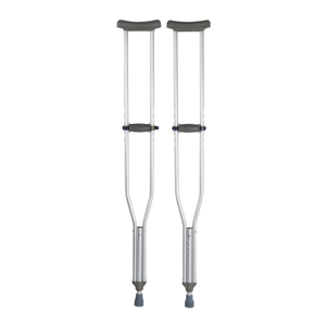 TALL ADULT UNDERARM CRUTCHES, 5 FT. 10 IN. - 6 FT. 6 IN. by McKesson