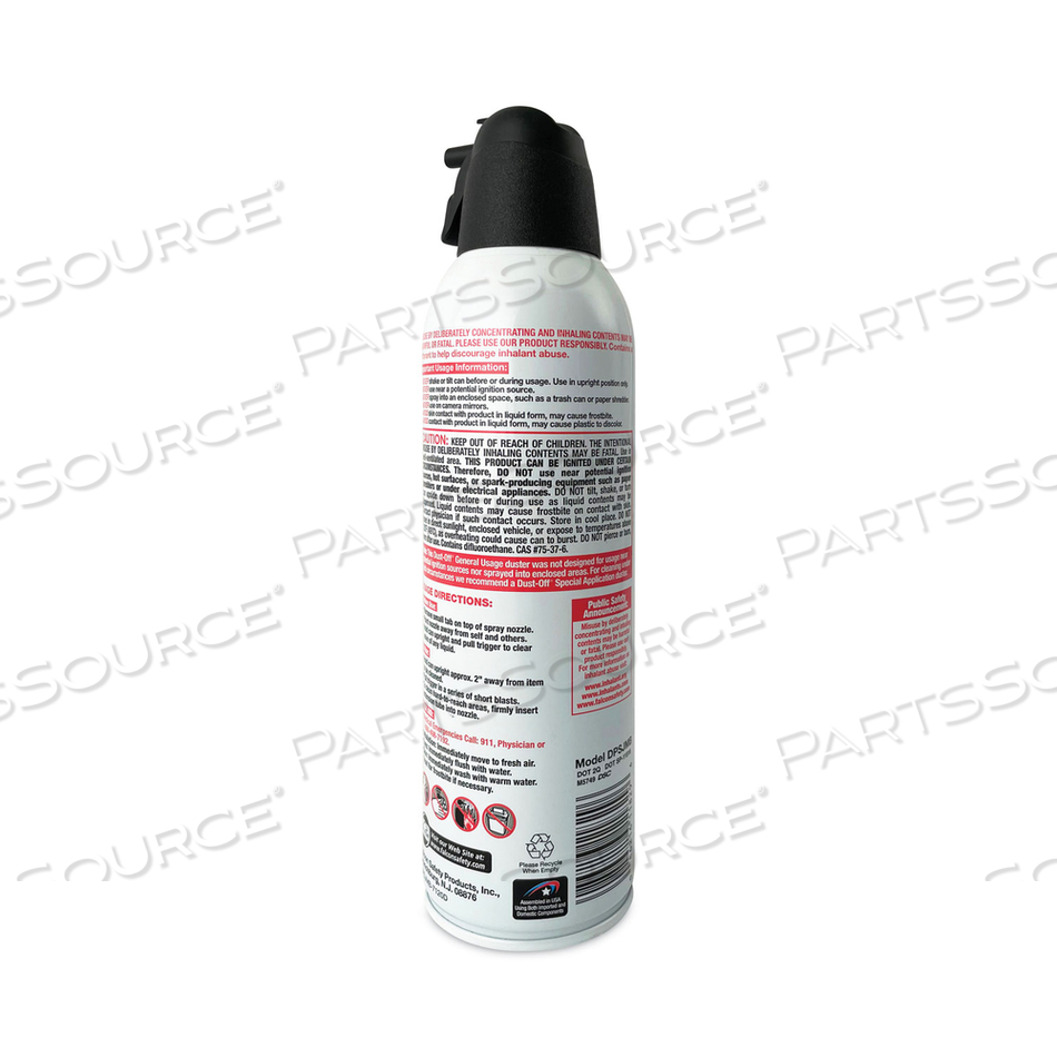 JUMBO DISPOSABLE DUSTER, 17 OZ CONTAINER, AEROSOL, GRAY by Dust-Off