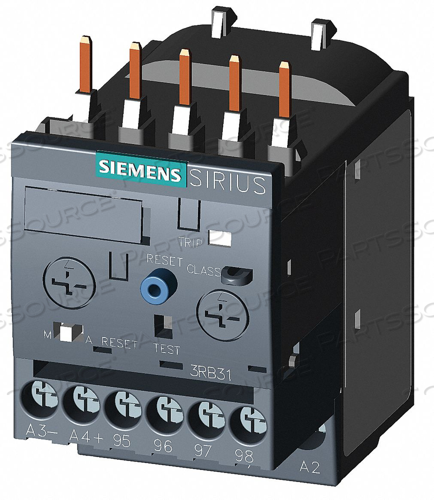 OVERLOAD RELAY 1 TO 4A CLASS 5/10/20/30 by Siemens OVERLOAD RELAY 1 TO 4A CLASS 5/10/20/30 by Siemens