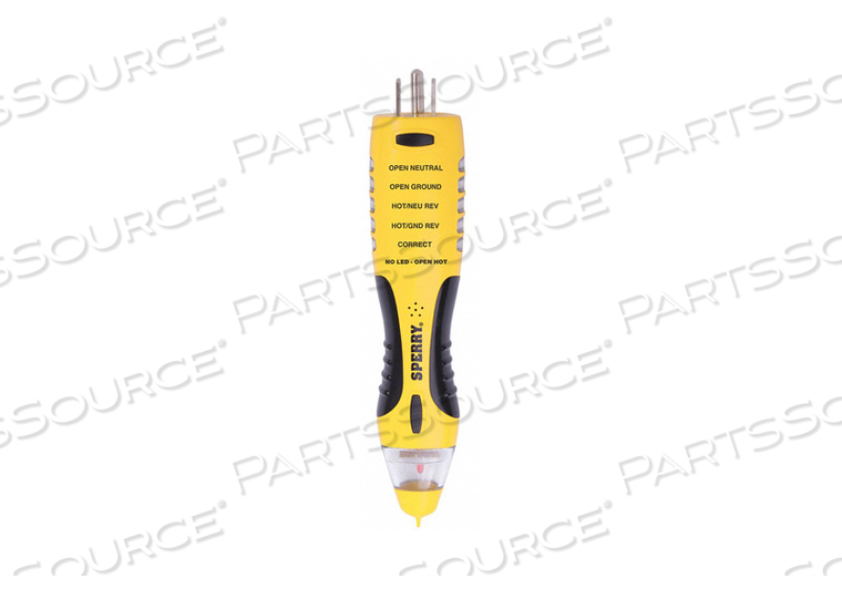 GFCI WITH NON-CONTACT VOLTAGE TESTER by ECM Industries, LLC GFCI WITH NON-CONTACT VOLTAGE TESTER by ECM Industries, LLC
