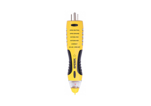GFCI WITH NON-CONTACT VOLTAGE TESTER by ECM Industries, LLC