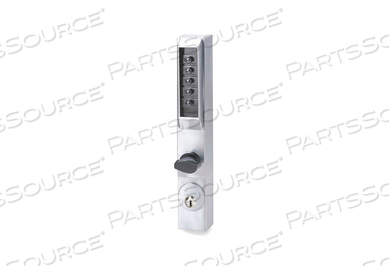 PUSH BUTTON NARROW STILE EXIT TRIM by Simplex Inc.