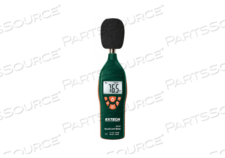 SOUND LEVEL METER BACKLIT LCD DISPLAY by Extech Instruments