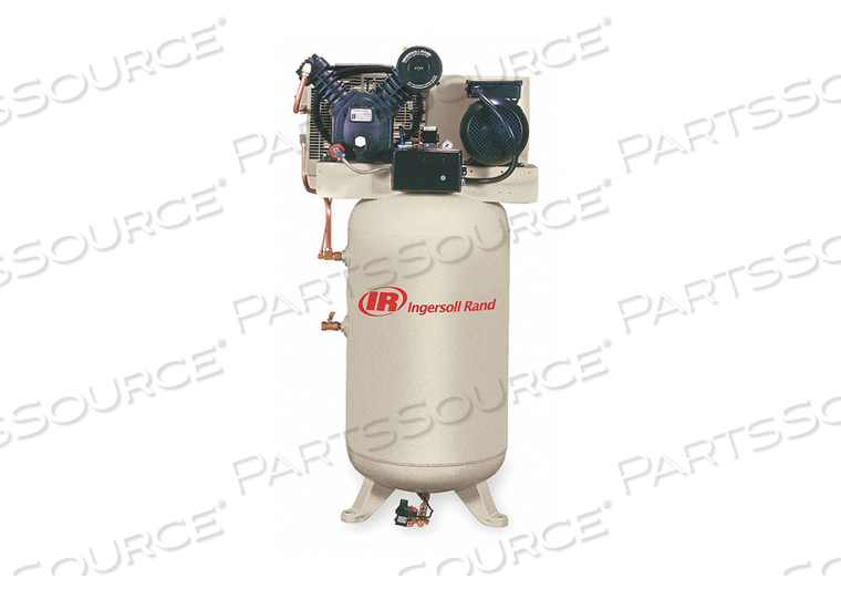 ELECTRIC AIR COMPRESSOR 7.5 HP 2 STAGE by Ingersoll-Rand ELECTRIC AIR COMPRESSOR 7.5 HP 2 STAGE by Ingersoll-Rand