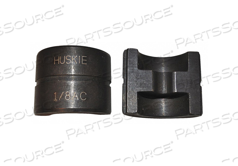WIRE ROPE CRIMPING DIE 12 TONS 1/8 by Huskie Tools WIRE ROPE CRIMPING DIE 12 TONS 1/8 by Huskie Tools