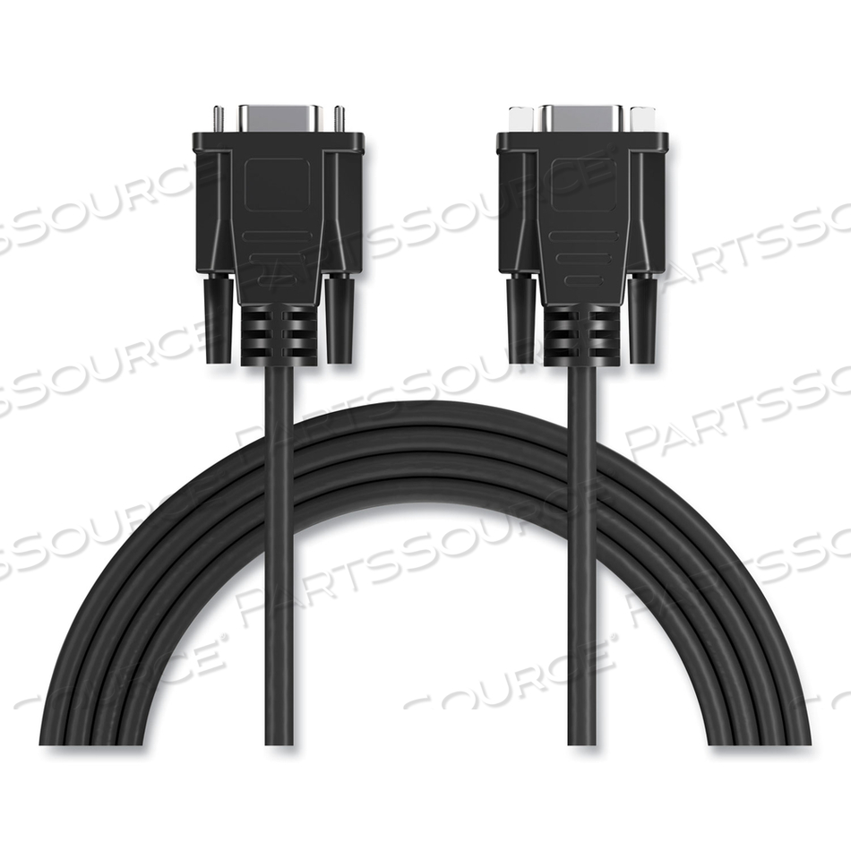 VGA/SVGA EXTENSION CABLE, 10 FT, BLACK by NXT Technologies