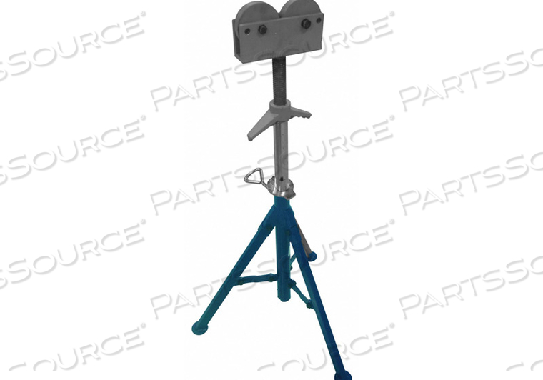 ROLLER HEAD PIPE STAND, HEAD TYPE STRAIGHT ROLLER HEAD, COMPATIBLE PIPE MATERIAL METAL, MINIMUM PIPE SIZE 1/8 IN, MAXIMUM PIPE SIZE 12 IN, N by Westward ROLLER HEAD PIPE STAND, HEAD TYPE STRAIGHT ROLLER HEAD, COMPATIBLE PIPE MATERIAL METAL, MINIMUM PIPE SIZE 1/8 IN, MAXIMUM PIPE SIZE 12 IN, N by Westward