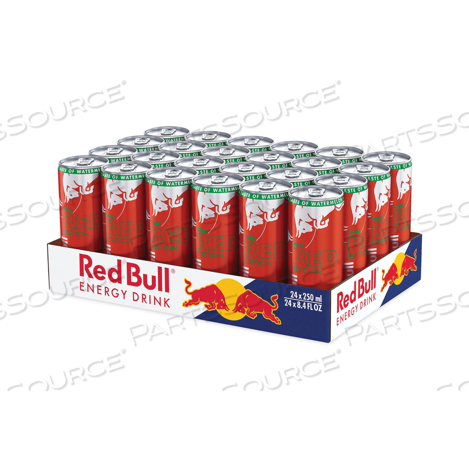 THE RED EDITION ENERGY DRINK, WATERMELON, 8.4 OZ CAN by Red Bull THE RED EDITION ENERGY DRINK, WATERMELON, 8.4 OZ CAN by Red Bull