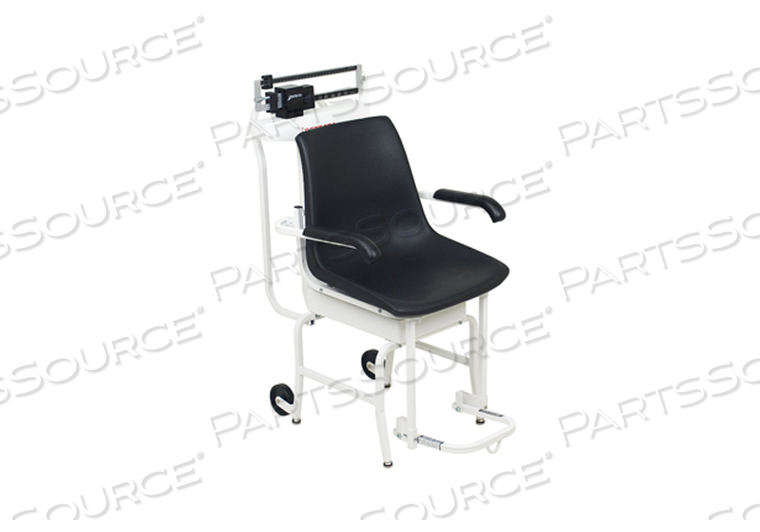 CHAIR SCALE, WEIGHBEAM, 400 LB X 4 OZ, STURDY STEEL by Detecto Scale / Cardinal Scale CHAIR SCALE, WEIGHBEAM, 400 LB X 4 OZ, STURDY STEEL by Detecto Scale / Cardinal Scale