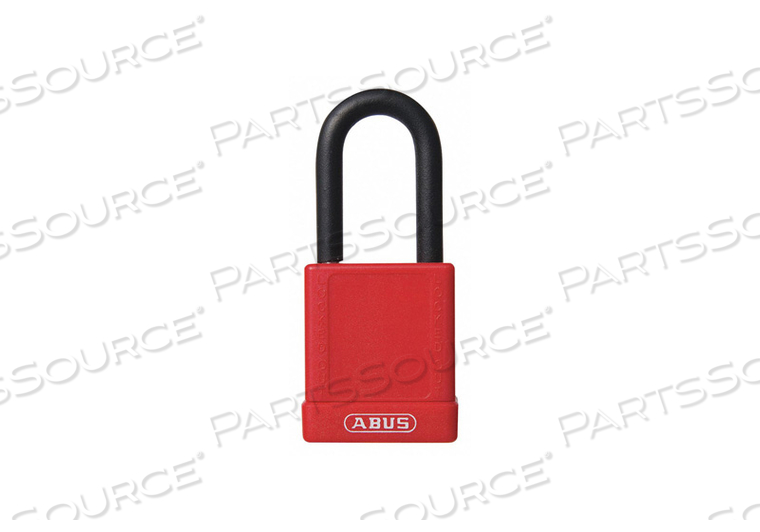 J0396 LOCKOUT PADLOCK KD RED 1-3/4 H by Abus