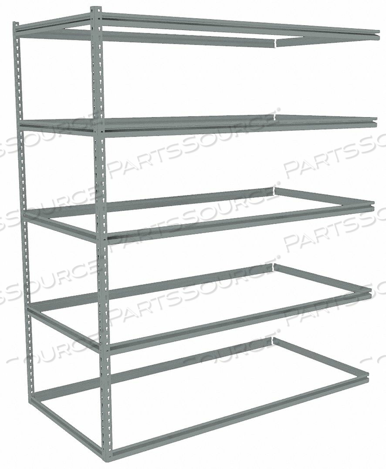 BOLTLESS SHELVING ADD-ON 84 H GRAY by Tennsco Corp. BOLTLESS SHELVING ADD-ON 84 H GRAY by Tennsco Corp.