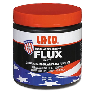 REGULAR FLUX PASTE, JAR, 1 LB by La-Co