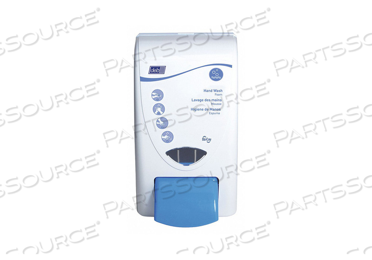 SOAP DISPENSER FOAM MANUAL WHITE 2000ML by Deb