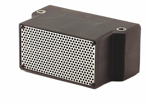 BACK UP ALARM BLACK 3-5/16 H by Ecco BACK UP ALARM BLACK 3-5/16 H by Ecco