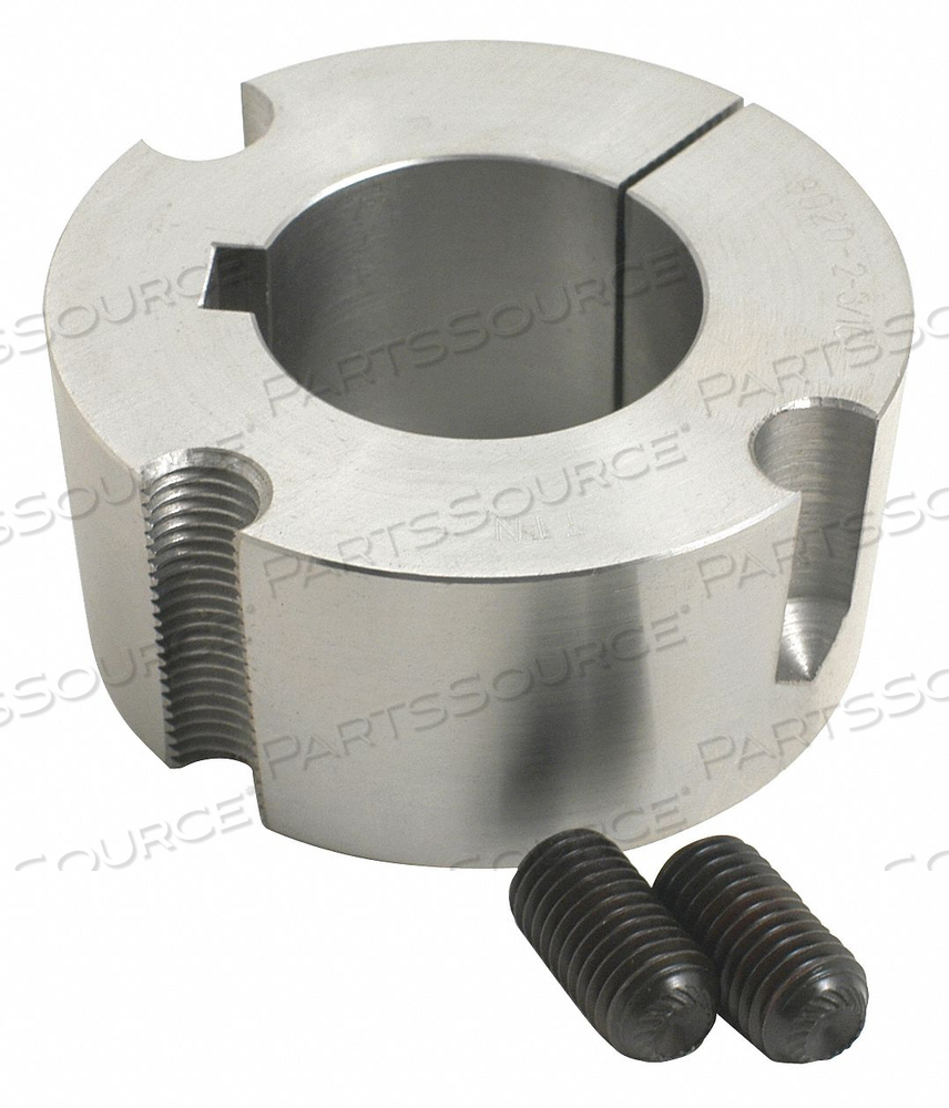 TAPER LOCK BUSHING, 2012, 9/16 IN BORE DIA, 1.25 IN OVERALL LG, 2.75 IN OVERALL DIA by Tritan TAPER LOCK BUSHING, 2012, 9/16 IN BORE DIA, 1.25 IN OVERALL LG, 2.75 IN OVERALL DIA by Tritan