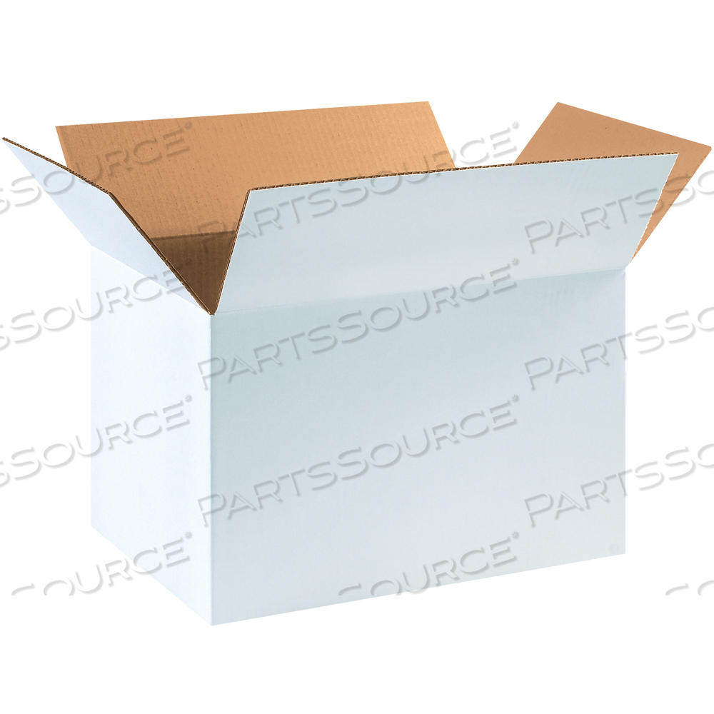 CORRUGATED BOXES, 18" X 12" X 12", WHITE, 25/BUNDLE by BOX Partners (Box Acquisitions, LLC)