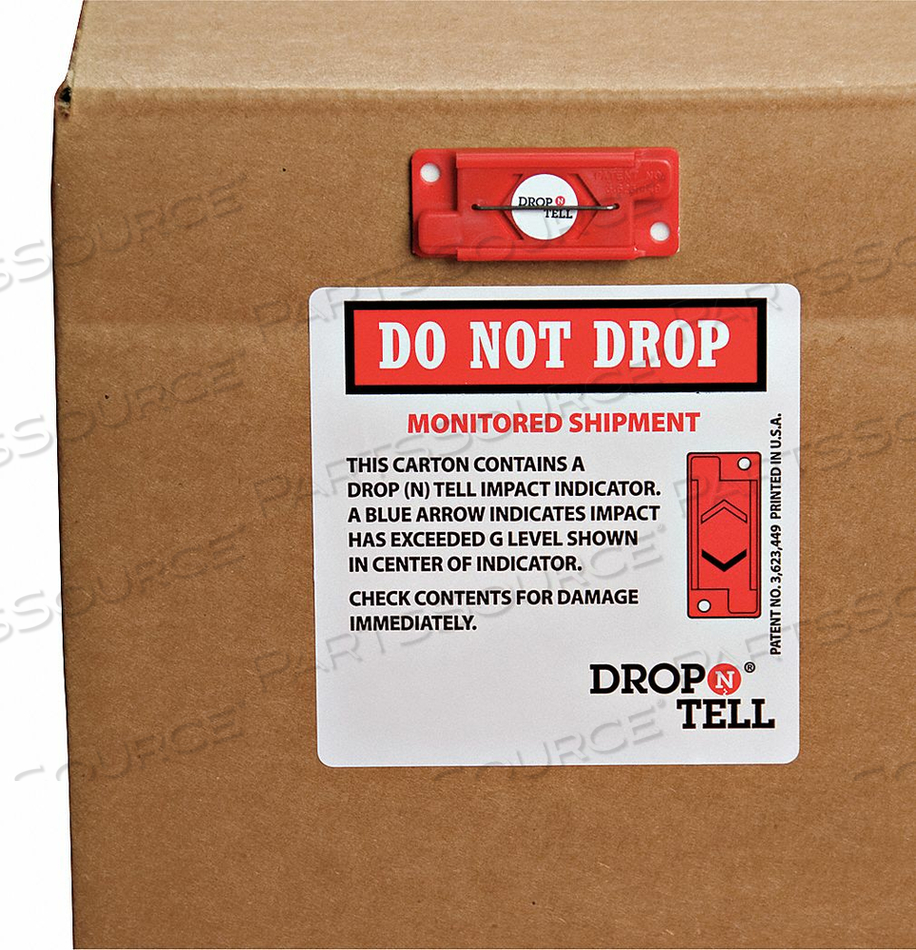 DAMAGE INDICATING LABEL DROP N TELL PK25 by Drop N Tell DAMAGE INDICATING LABEL DROP N TELL PK25 by Drop N Tell