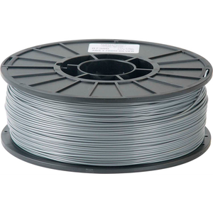 PREMIUM 3D PRINTER FILAMENT, ABS, 1 KG, 1.75 MM, SILVER by Toner Plastics