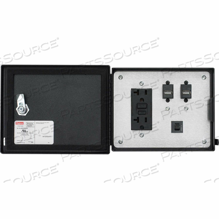 INTERSAFE DATA INTERFACE PORTS FOR USB PROTOCOL, POLYCARB, COMPOSITE 