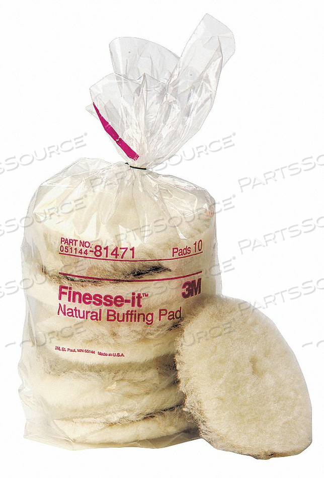 BUFFING PAD 5-23/64 IN. by 3M Consumer BUFFING PAD 5-23/64 IN. by 3M Consumer