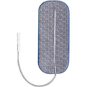 DURA-STICK PREMIUM ELECTRODES, 1.5" X 3.5" RECTANGLE, STAINLESS STEEL MESH, BLUE GEL, 40/CASE by Fabrication Enterprises DURA-STICK PREMIUM ELECTRODES, 1.5" X 3.5" RECTANGLE, STAINLESS STEEL MESH, BLUE GEL, 40/CASE by Fabrication Enterprises