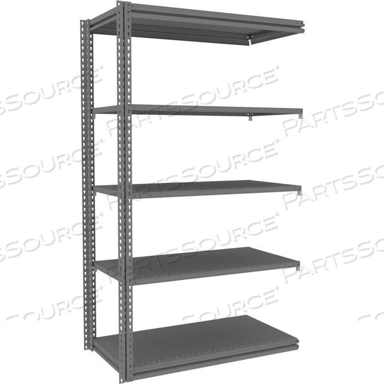 ZM7-4824A-5D-MGY Tennsco Corp. Z-LINE BOLTLESS SHELVING W/ STEEL