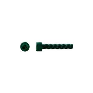 1/4-28 X 1/4" HEX SOCKET CAP SCREW - STEEL - BLACK OXIDE - UNF - ASTM A574 - USA - PKG OF 100 by Holo - Krome