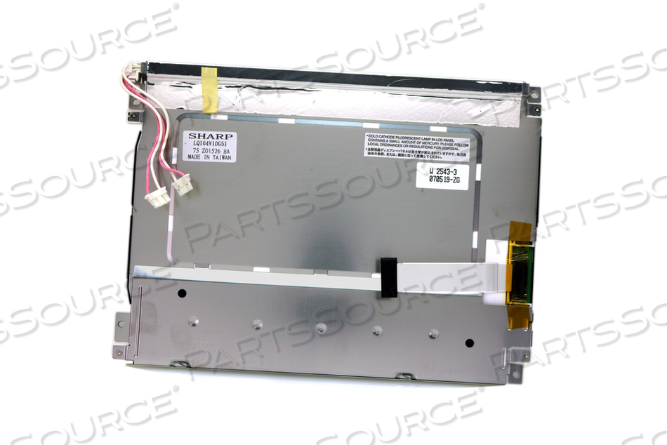 10.4IN DIAGONAL 480 X 640 PIXEL 300:1 CONTRAST RATIO 350CD/M2 LUMINANCE TFT-LCD DISPLAY by Sharp Electronics Corporation