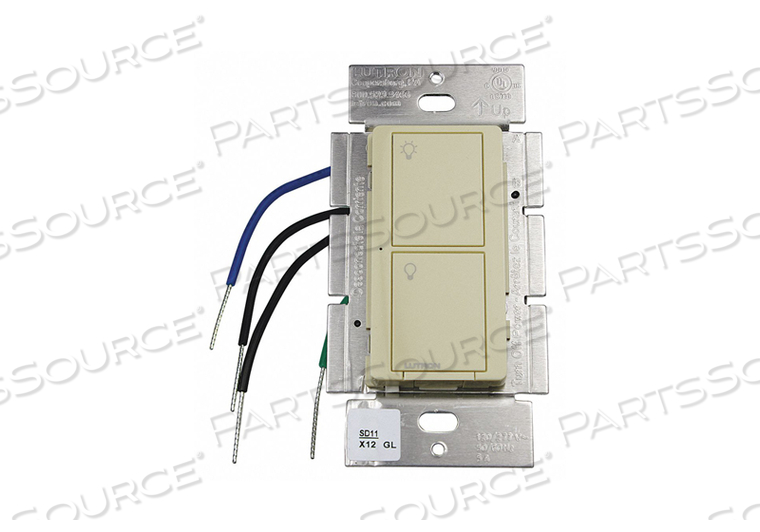 WIRELESS RF SWITCH 120 TO 277VAC IVORY by Lutron WIRELESS RF SWITCH 120 TO 277VAC IVORY by Lutron