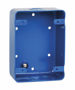 BACK BOX BLUE 1-1/2 L X 2-5/8 W X 5 H by Dortronics Systems, Inc.