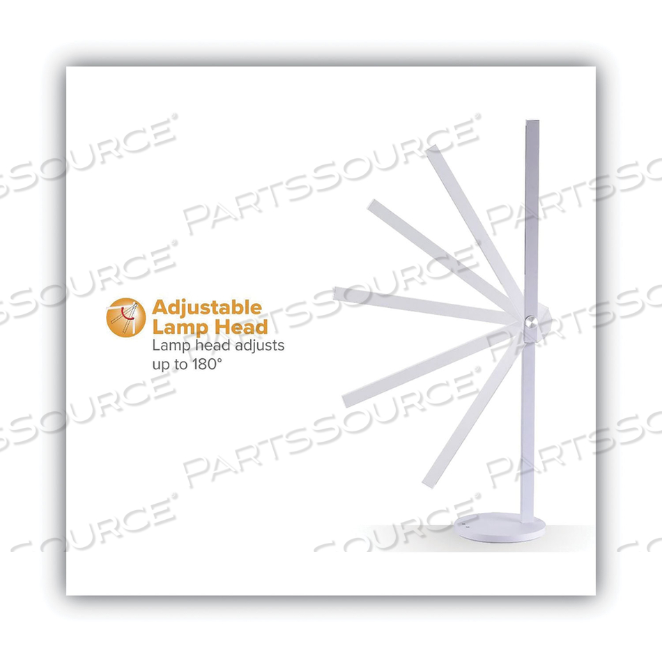DIMMABLE-BAR LED DESK LAMP, WHITE by Bostitch DIMMABLE-BAR LED DESK LAMP, WHITE by Bostitch