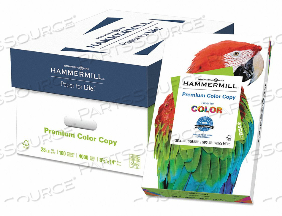 MULTIPURPOSE PAPER 8-1/2 X 14 PK500 by International Paper