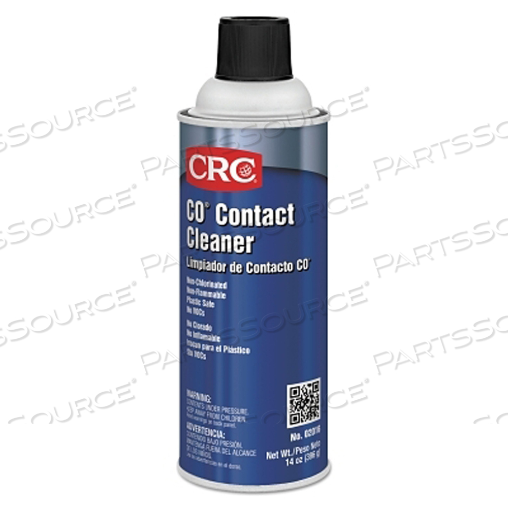 CO CONTACT CLEANER, 16 OZ AEROSOL CAN, ETHEREAL AND SWEETISH ODOR by CRC Industries CO CONTACT CLEANER, 16 OZ AEROSOL CAN, ETHEREAL AND SWEETISH ODOR by CRC Industries