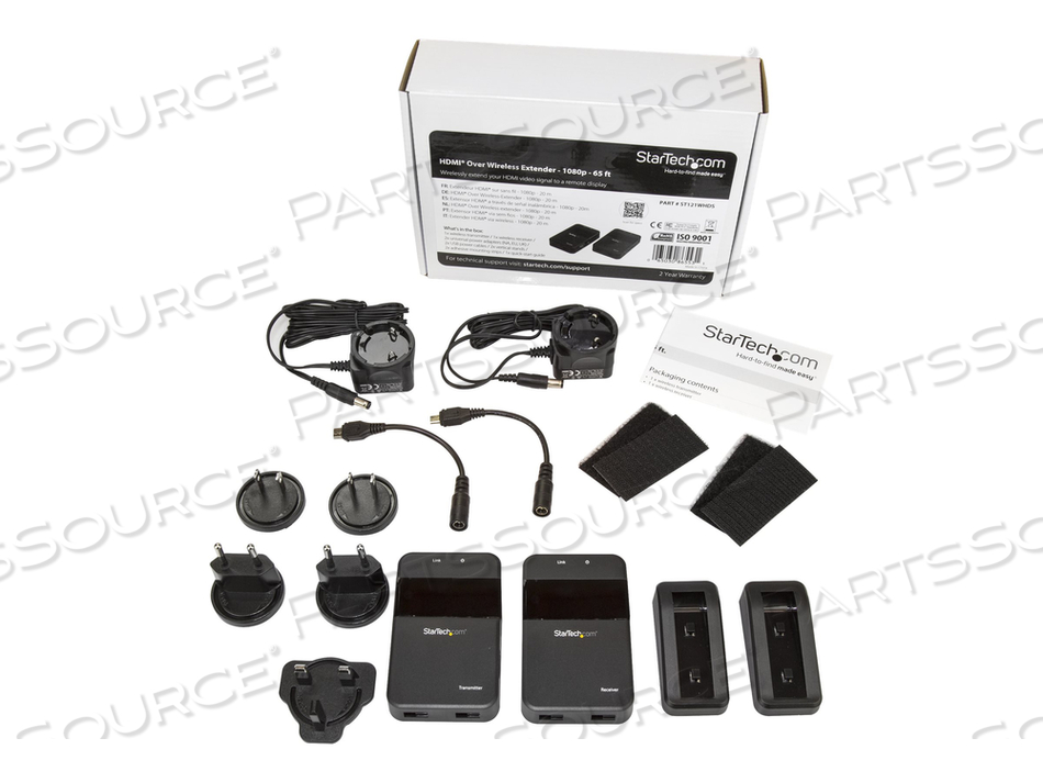 HDMI OVER WIRELESS EXTENDER - WIRELESS HDMI - 65 FT - 1080P - WIRELESS VIDEO/AUDIO EXTENDER - UP TO 66 FT by StarTech.com Ltd.