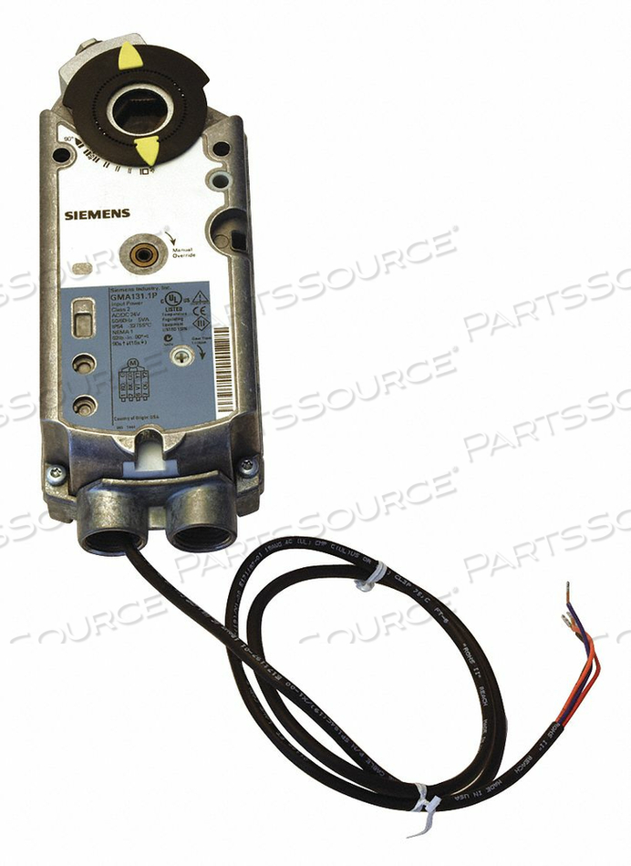 ELECTRIC ACTUATOR 24VAC/DC 62 IN.-LB. by Siemens