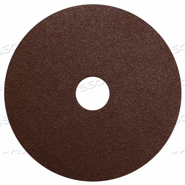 RESIN FIBER DISC 5" X 7/8" 80 GRIT ALUMINUM OXIDE by Century Drill And Tool