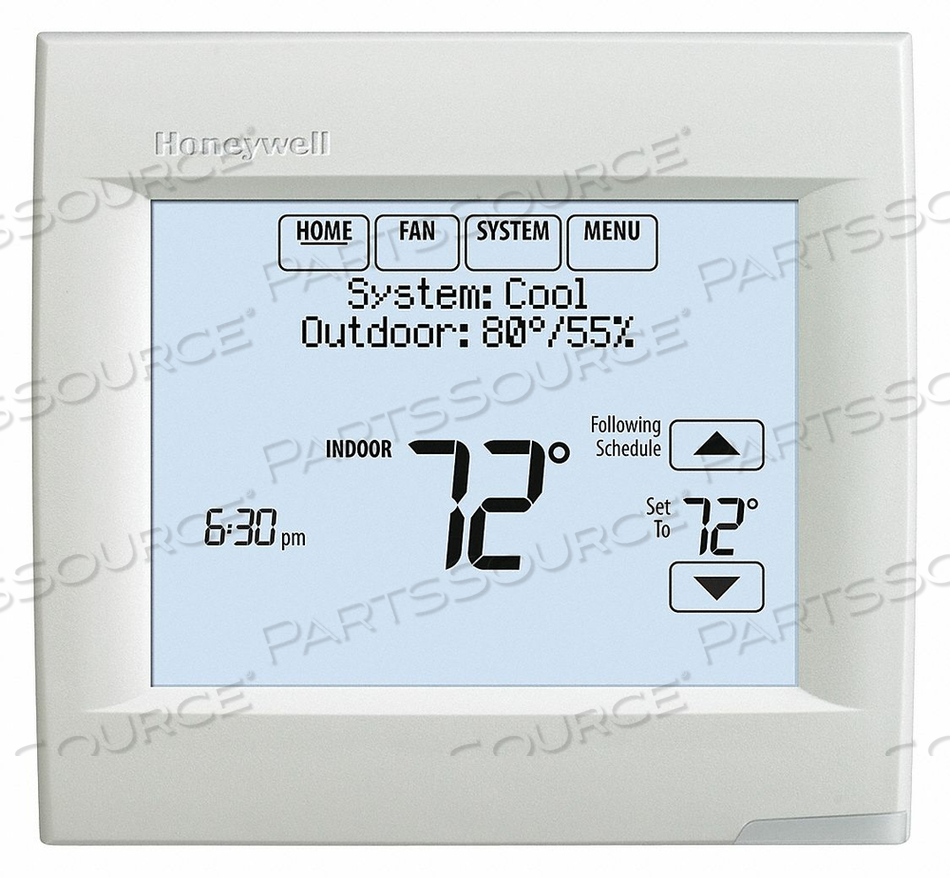 ALL NEW VISIONPRO 8000 TOUCHSCREEN THERMOSTAT WITH REDLINK TECHNOLOGY. RESIDENTIAL OR COMMERCIAL USE by Honeywell ALL NEW VISIONPRO 8000 TOUCHSCREEN THERMOSTAT WITH REDLINK TECHNOLOGY. RESIDENTIAL OR COMMERCIAL USE by Honeywell