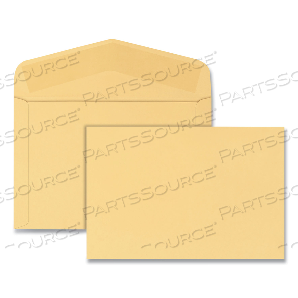 OPEN-SIDE BOOKLET ENVELOPE, #15, HUB FLAP, GUMMED CLOSURE, 10 X 15, MANILA by Quality Park Products OPEN-SIDE BOOKLET ENVELOPE, #15, HUB FLAP, GUMMED CLOSURE, 10 X 15, MANILA by Quality Park Products
