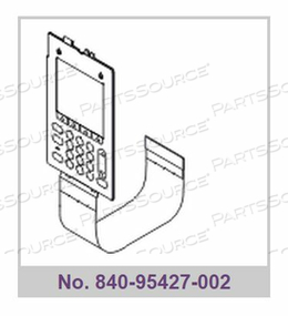 ASSEMBLY, KEYPAD, CENTER, PLUM A+ 3 W/MEDNET, WIRELESS by ICU Medical, Inc.