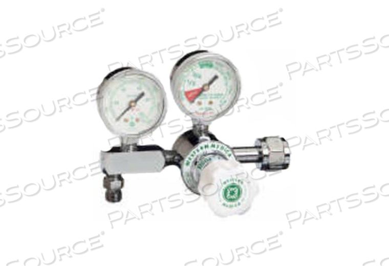 0 TO 100PSI SINGLE STAGE ADJUSTABLE DELIVERY PRESSURE REGULATOR WITH CGA-940 YOKE INLET by Western Enterprises