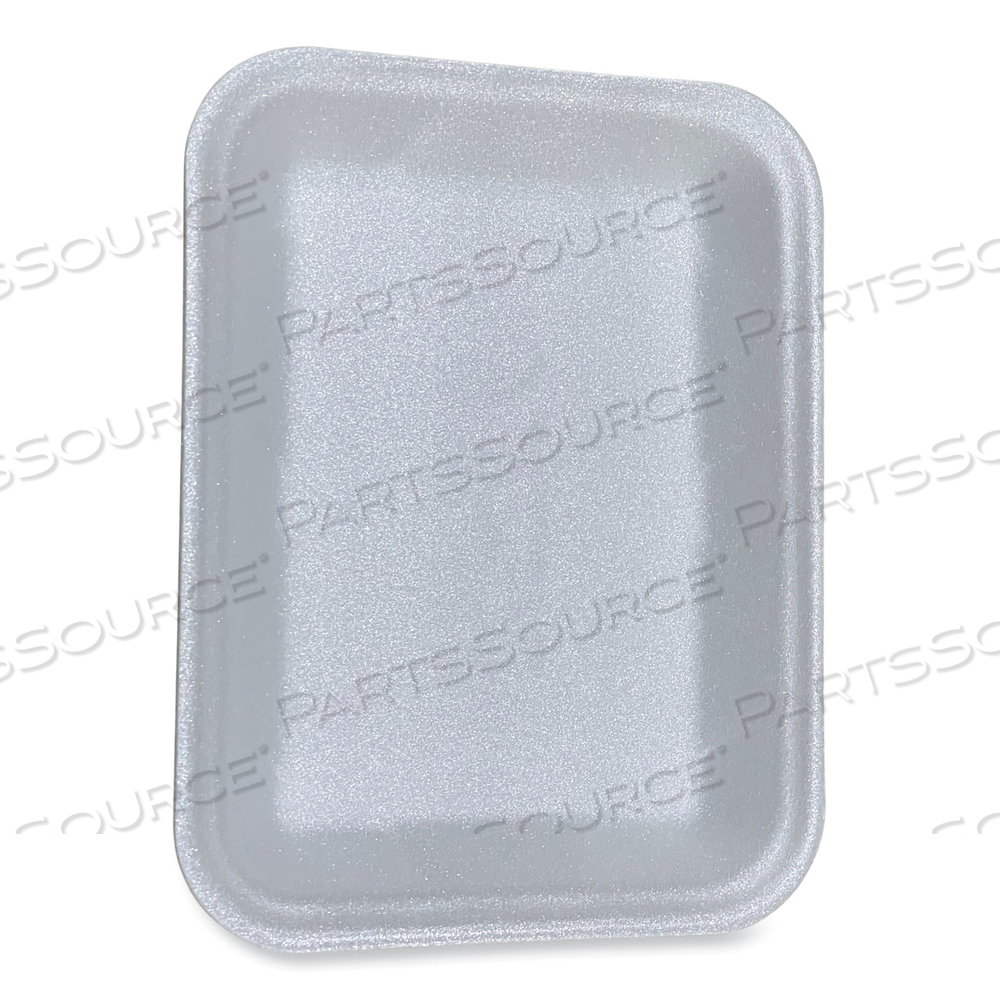 MEAT TRAYS, #4D, 9.47 X 7.12 X 1.32, WHITE by Genpak