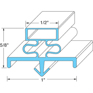 DOOR GASKET 20-1/2" X 25-1/2" by McCall Industries