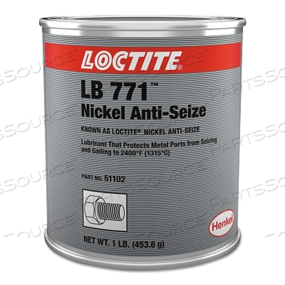 NICKEL ANTI-SEIZE, 1 LB CAN by Loctite Brand NICKEL ANTI-SEIZE, 1 LB CAN by Loctite Brand