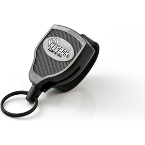 KEY-BAK #SUPER48 S48-SDLEK LOCKING RETRACTABLE KEY REEL 36" KEVLAR CORD BLACK CASE BELT LOOP by West Coast Chain Mfg